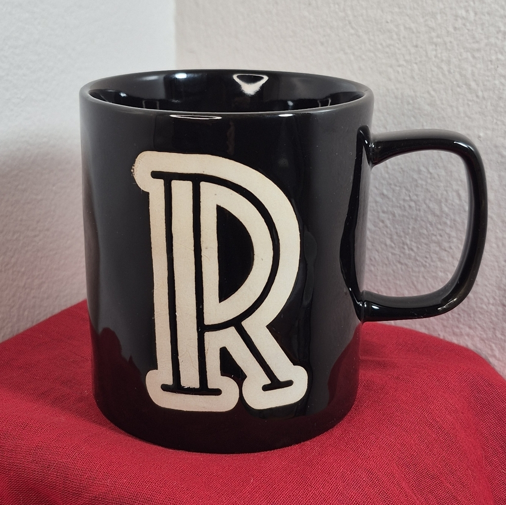 Delano Collection by Home Essentials Letter 'R' Coffee Mug 17 oz